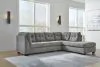 Ashley Furniture 55305S2 Ashley Furniture 55305S2 Marleton - 2-Piece Sectional With Raf Corner Chaise - Gray