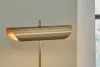 Ashley Furniture L734392 Rowleigh - Marble Desk Lamp - Gold Finish / White