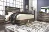 Ashley Furniture B211B14 Ashley Furniture B211B14 Drystan - King Panel Bed - Brown / Beige