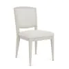 Riverside Furniture 25057 Carmella - Upholstered Back Side Chair (Set of 2) - Pebble Oak