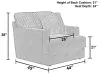 Jackson Furniture Industries 230301-1847/09-1998/09 Eagan - Chair - Chocolate