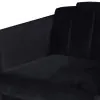 New Classic U2034-30-BLK Empire - Lighted Sofa - Black