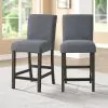 New Classic D4125-22-GRY High Line - Counter Chair (Set of 2) - Gray