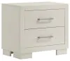 CoasterEssence 202990Q-S6P Jessica - 6 Piece Queen LED Bedroom Set - Cream White