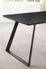CoasterEssence 115231 Smith - Rectangular Ceramic Top Dining Table - Black