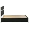 CoasterEveryday 206361Q Miranda - Wood Queen Storage Panel Bed - Black