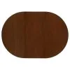 CoasterEveryday 105361 Jedda - Oval Extension Leaf Dining Table - Dark Walnut