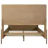 CoasterElevations 224300KE Arini - Rattan Eastern King Panel Bed - Sand Wash And Natural