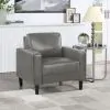 Coaster Fine Furniture 508367 Ruth - Upholstered Track Arm Accent Chair - Gray
