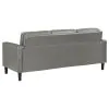 Coaster Fine Furniture 508365-S2 Ruth - 2 Piece Upholstered Track Arm Sofa Set - Gray