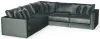 Jackson Furniture Industries 2245/36/31/59/37-35 Jackson Furniture Industries 2245/36/31/59/37-35 Remington - 5 Piece Modular Sectional - Pine