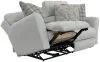 Jackson Furniture Industries 62322-1856/18-1458/26 Jackson Furniture Industries 62322-1856/18-1458/26 Chappy - Power Lay Flat Reclining Loveseat - Pebble