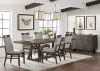 Intercon HR-TA-42101-RCV-C Hearst - Trestle Table - Reclaimed Chevron
