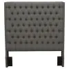 CoasterEssence 300621KWB1 Camille - Upholstered California King Panel Headboard - Gray
