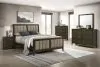 Coaster Fine Furniture 224421KW-S5 Wilkes - 5 Piece California King Bedroom Set - Dark Cocoa