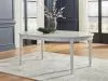 Benchcraft® D795/35/01(2)/60 Montelaine - 6 Pc. - Dining Room Extension Table, 4 Side Chairs, Server - Antique White