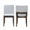New Classic D3434-20-GRY New Classic D3434-20-GRY Kody - Upholstered Dining Chair (Set of 2) - Stone Gray