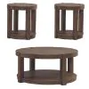 Liberty Furniture 449-OT-O3PCS Broadmore - Optional 3 Piece Set - Cobblestone Brown