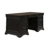 Liberty Furniture 532-HO-JED Meritage - Jr Executive Desk - Aged Charcoal