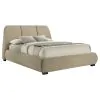 Coaster Fine Furniture 310091QB1 Mokena - Queen Headboard & Slats, Box 1 of 2 - Light Brown