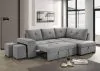 Coaster Fine Furniture 500347B3 Roanne - Chaise, Box 3 of 3 - Gray