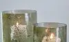 Ashley Furniture A2000623 Clarkton - Candle Holder Set (Set of 2) - Green