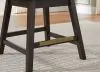 Ashley Furniture D984-124 Burkhaus - Upholstered Swivel Barstool (Set of 2) - Beige / Dark Brown