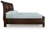 Ashley Furniture B697B45 Ashley Furniture B697B45 Porter - King Sleigh Storage Bed - Rustic Brown
