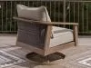 Ashley Furniture PCP428-821 Harmony Headlands - Swivel Lounge With Cushion - Natural / Gray