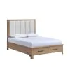 New Classic 00-B2123S-300 New Classic 00-B2123S-300 Anika - Storage 5/0 Queen Bed Only - White / Natural