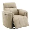 ACME LV07412 ACME LV07412 Elison - Power Motion Glider Recliner With Swivel - Dark Beige Polished Microfiber
