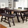 Liberty Furniture 116-B900124 Lawson - Counter Bench - Light & Dark Espresso