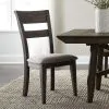 Liberty Furniture 152-C2501S Double Bridge - Splat Back Side Chair - Dark Chestnut