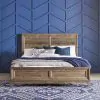 Liberty Furniture 384-BR-CPBDMN Liberty Furniture 384-BR-CPBDMN Ridgecrest - 4 Piece Bedroom Set (California King Panel Bed, Dresser & Mirror, Nightstand) - Cobblestone