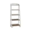 Liberty Furniture 244-BK201 Magnolia Manor - Leaning Pier Bookcase - Antique White