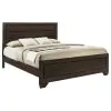 CoasterEveryday 204391KW Kauffman - Wood California King Panel Bed - Dark Cocoa