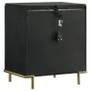 Coaster Fine Furniture 224330KE-S5 Arini - 5 Piece Eastern King Bedroom Set - Black And Natural