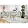 Furniture of America CM3362PT Richfield - Counter Height Table - Silver