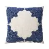 Furniture of America PL8009-2PK Beth - Pillow (Set of 2) - Beige / Indigo