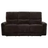Coaster Fine Furniture 609571 Navarro - Chenille Upholstered Reclining Sofa - Dark Brown