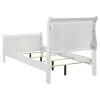 Coaster Fine Furniture 202441TB1 Louis Philippe - Twin Sleigh Headboard & Footboard, Box 1 of 2 - White
