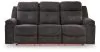 Benchcraft® 63605/88/94 Brysonview - 2 Pc. - Reclining Sofa, Reclining Loveseat With Console - Charcoal