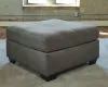 Ashley Furniture 3492708 Pitkin - Oversized Accent Ottoman - Slate