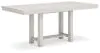 Ashley Furniture D642-32 Robbinsdale - Rectangular Counter Height Dining Extension Table - Antique White