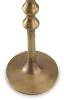 Ashley Furniture A2000683 Larwick - Candle Holder Set (Set of 2) - Antique Brass Finish