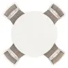 Ashley Furniture D423-225 Erinberg - Dining Room Table Set (Set of 5) - Antique White