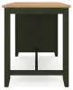 Ashley Furniture D401-13 Ashley Furniture D401-13 Gesthaven - Rectangular Dining Room Counter Table - Natural / Green