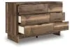 Ashley Furniture PCB3367-221 Chirason - Six Drawers Dresser - Brown