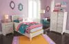 Ashley Furniture B181/52/53/48/92 Paxberry - 4 Pc. - Twin Panel Bed, Dressing Chest, Nightstand - Whitewash