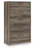 Ashley Furniture PCB2005-46 Elbrim - Five Drawer Chest - Brown